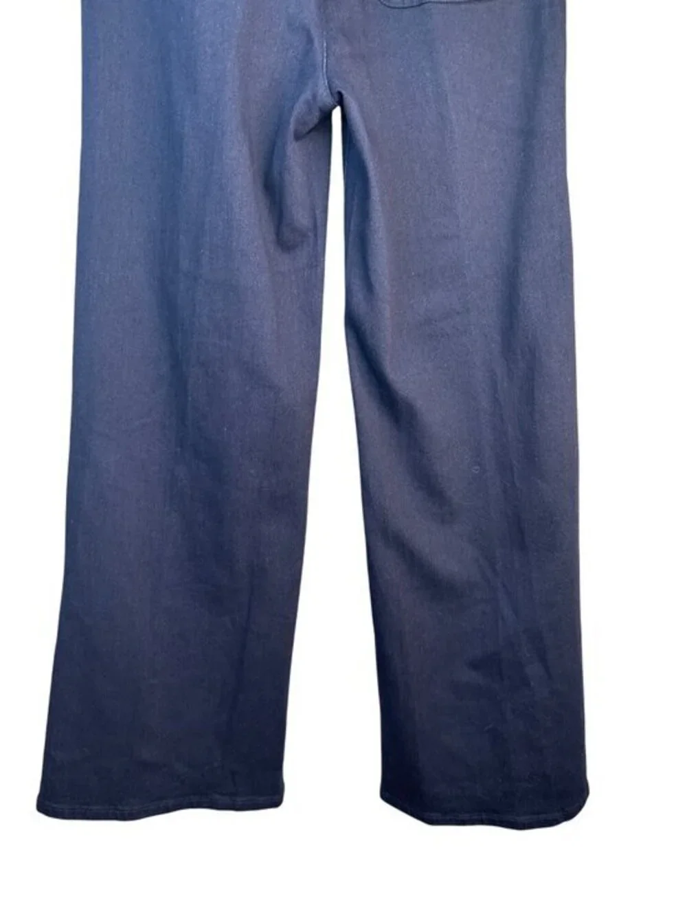 New Collectif London Vintage Retro Jean Size 6 Navy Sailor Button Wide-Leg Pants